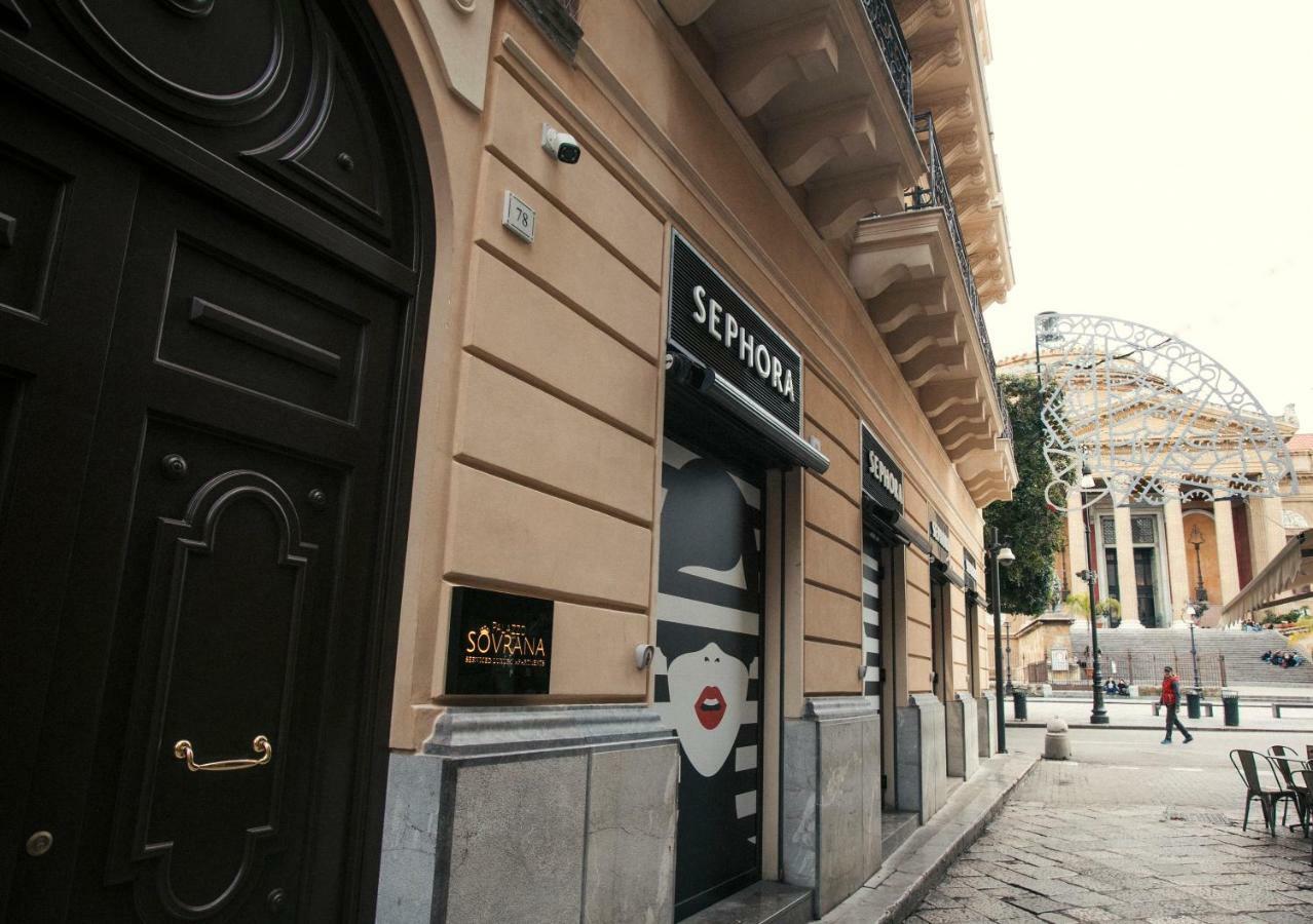 Palazzo Sovrana Serviced Luxury Apartments Palermo Exterior foto